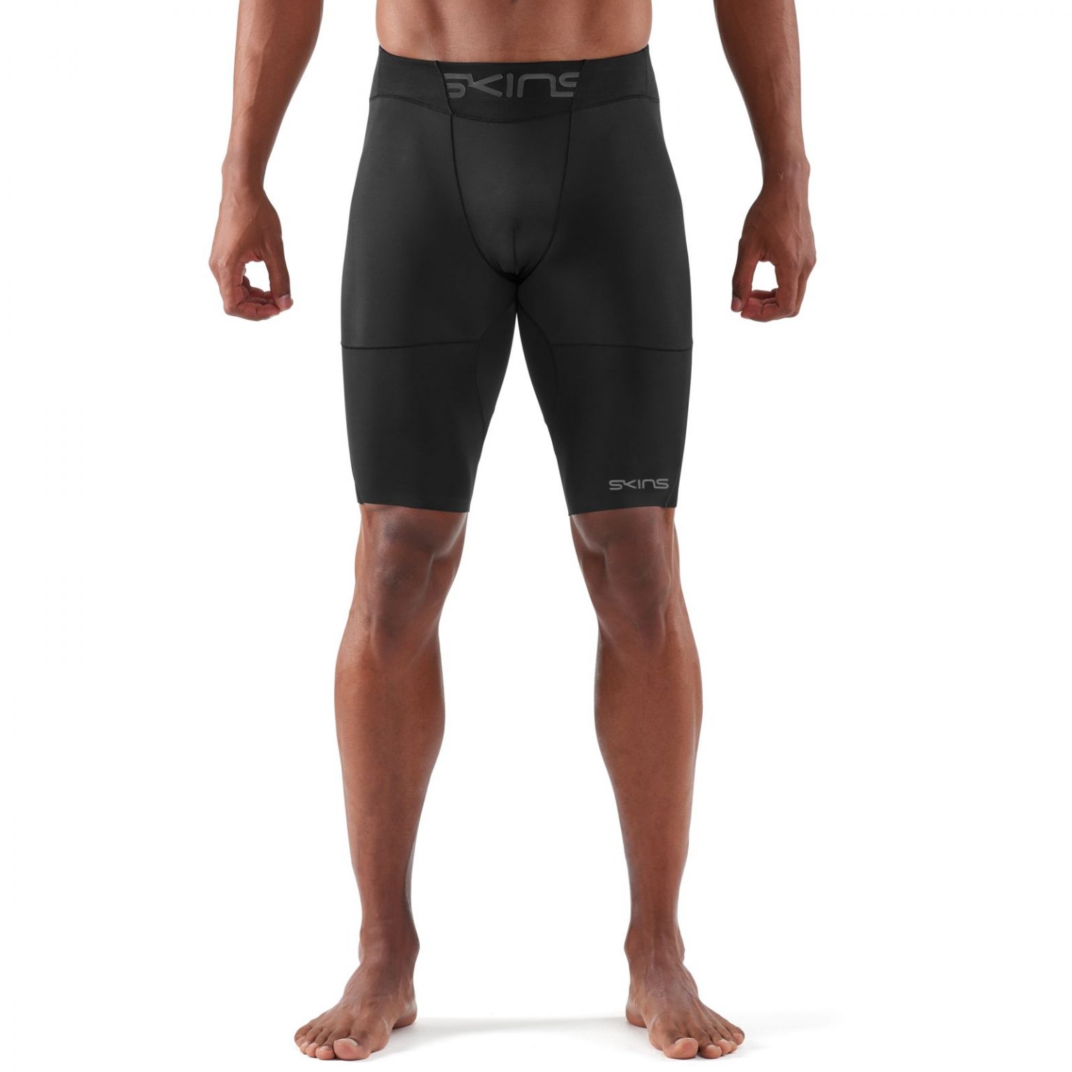SKINS Men's Ultimate Half Tights Black SKINS Compression Australia
