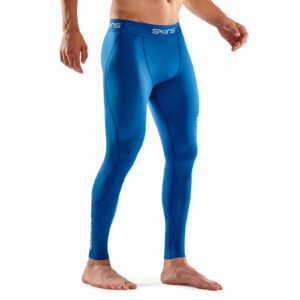SKINS SERIES-1 MEN'S LONG TIGHTS BRIGHT BLUE - SKINS Compression