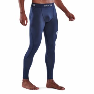 SKINS SERIES-1 MEN'S LONG TIGHTS NAVY BLUE - SKINS Compression