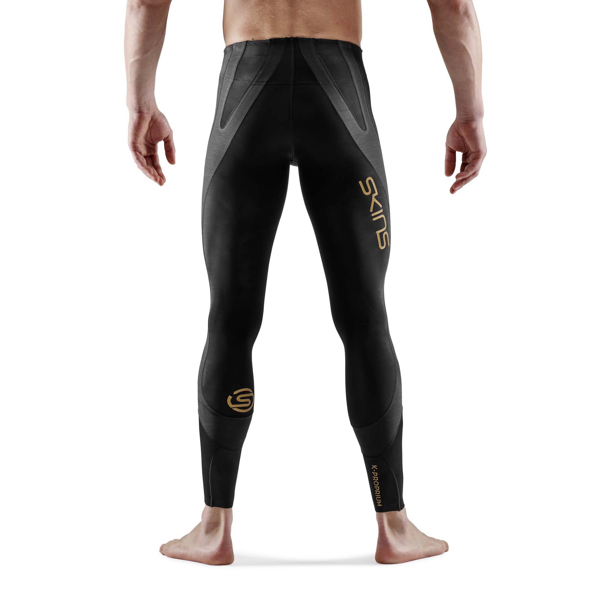 SKINS SERIES-5 K-Proprium Men's Long Tights Black/Black - Image 4