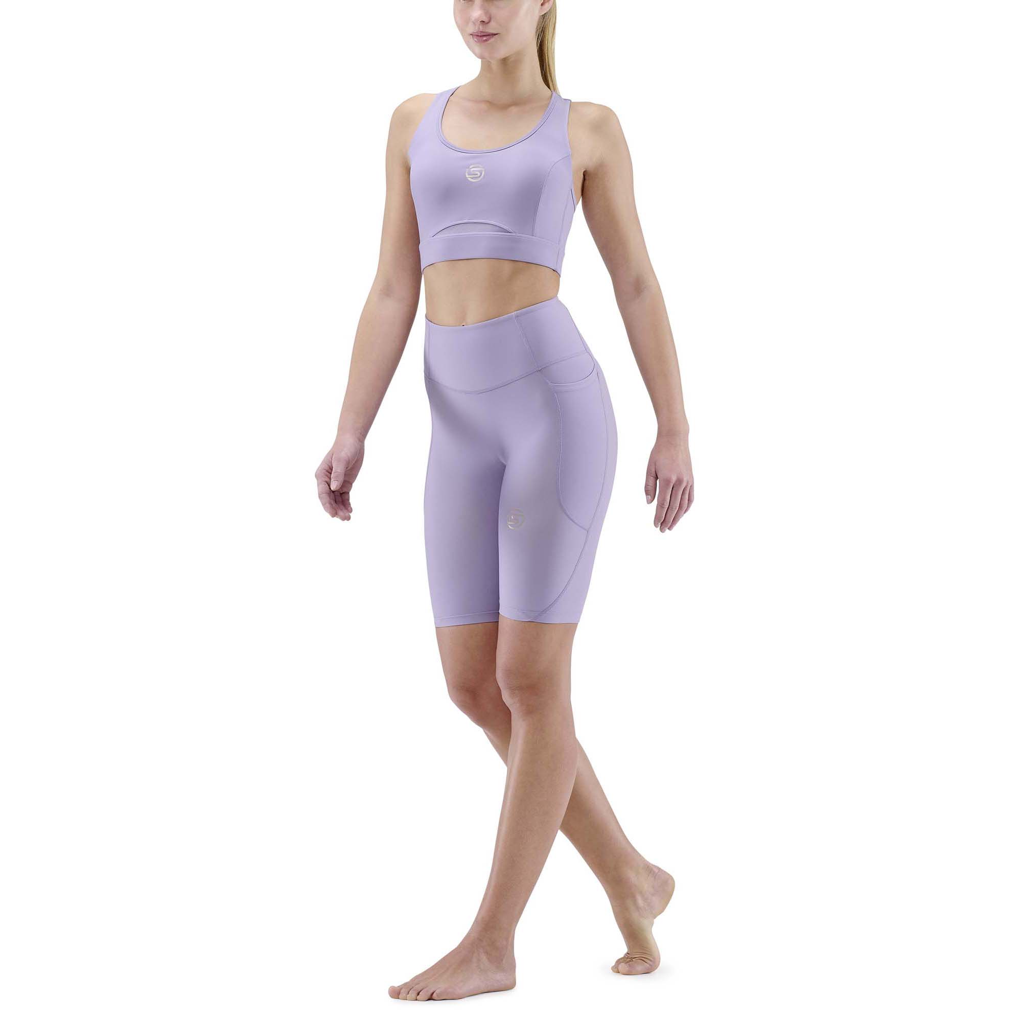 SKINS MOTION - Women's Half Tights Dust Taro - Image 3