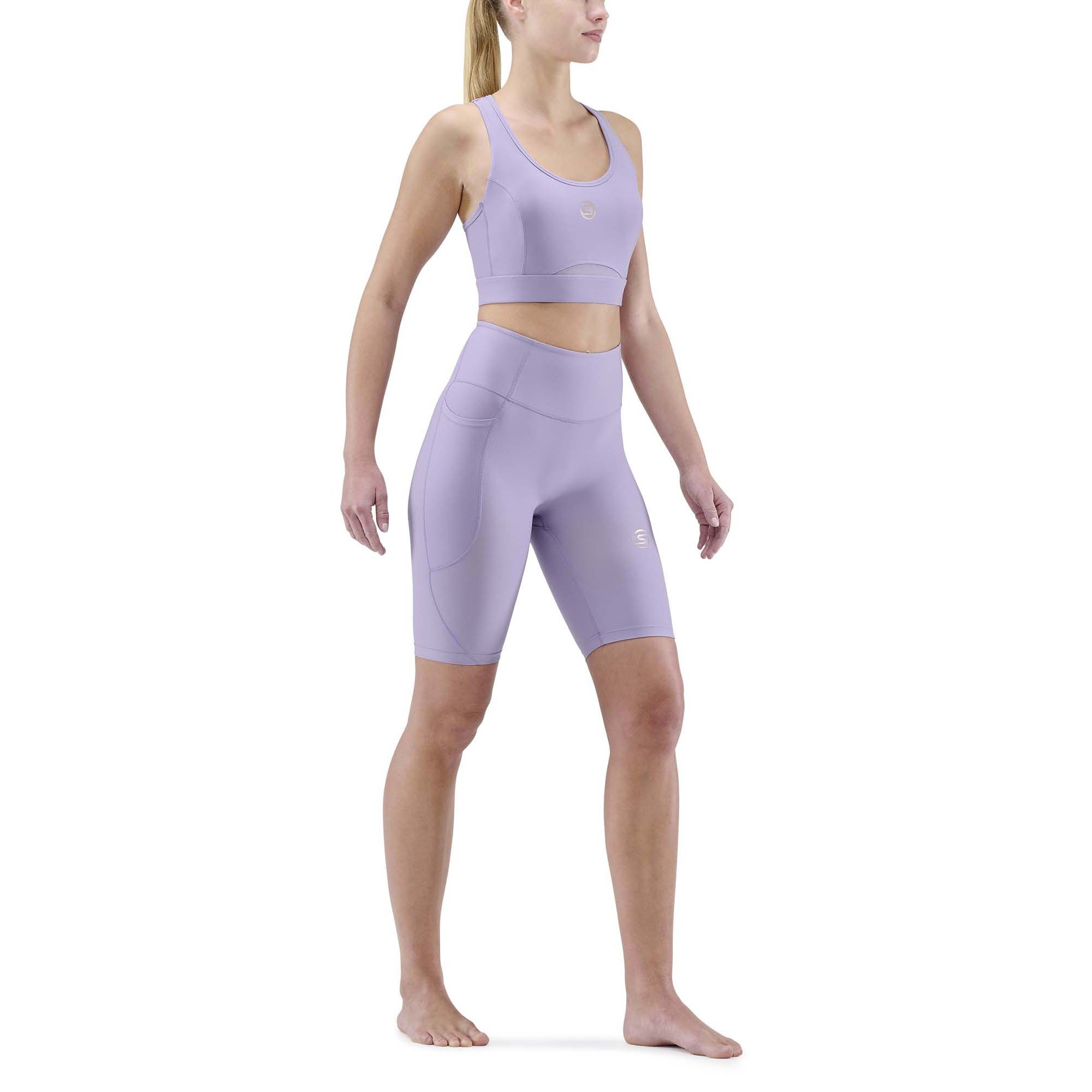 SKINS MOTION - Women's Half Tights Dust Taro - Image 4