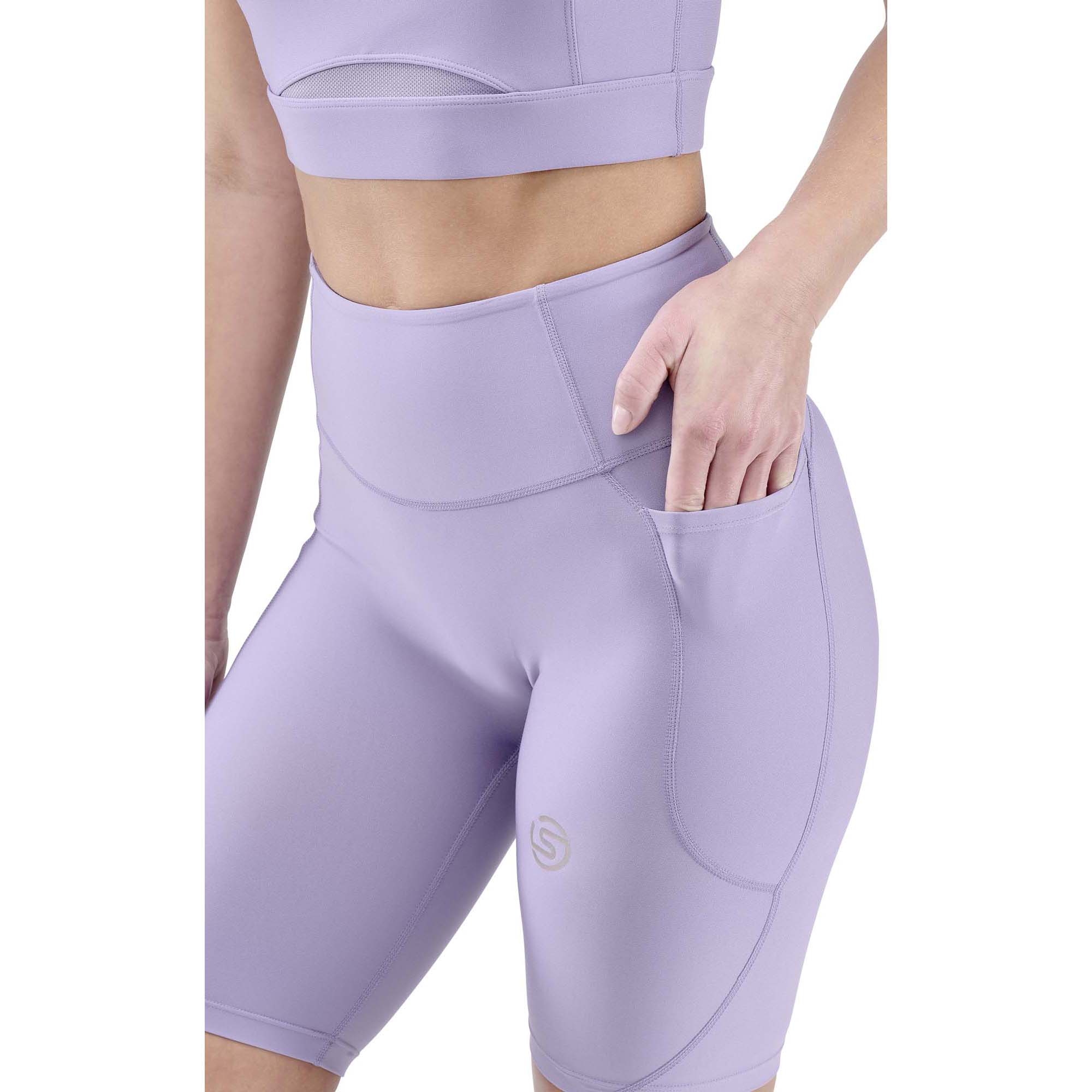 SKINS MOTION - Women's Half Tights Dust Taro - Image 5