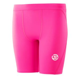 SKINS SERIES-1 YOUTH HALF TIGHTS Bright Pink