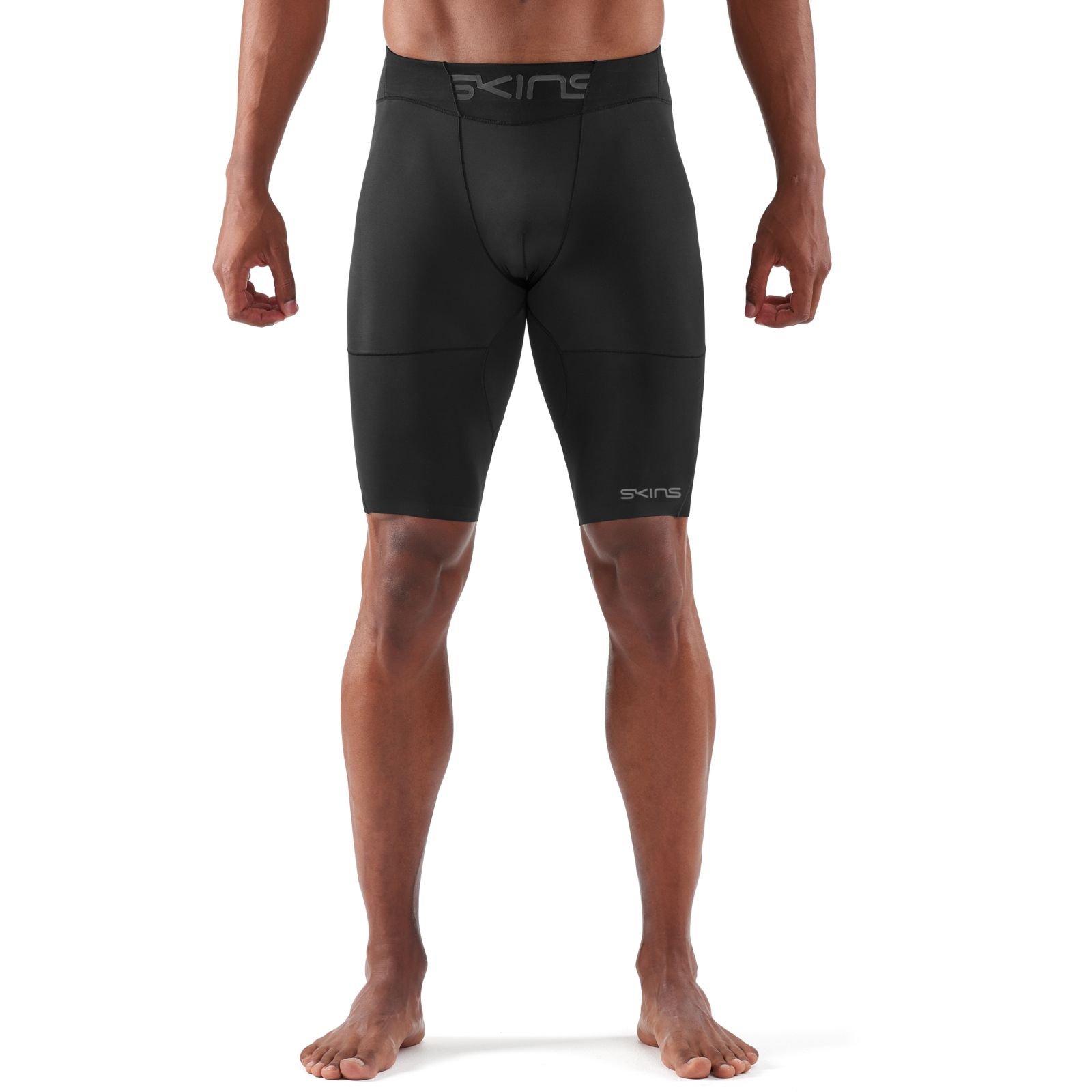 SKINS Men's Ultimate Half Tights Black