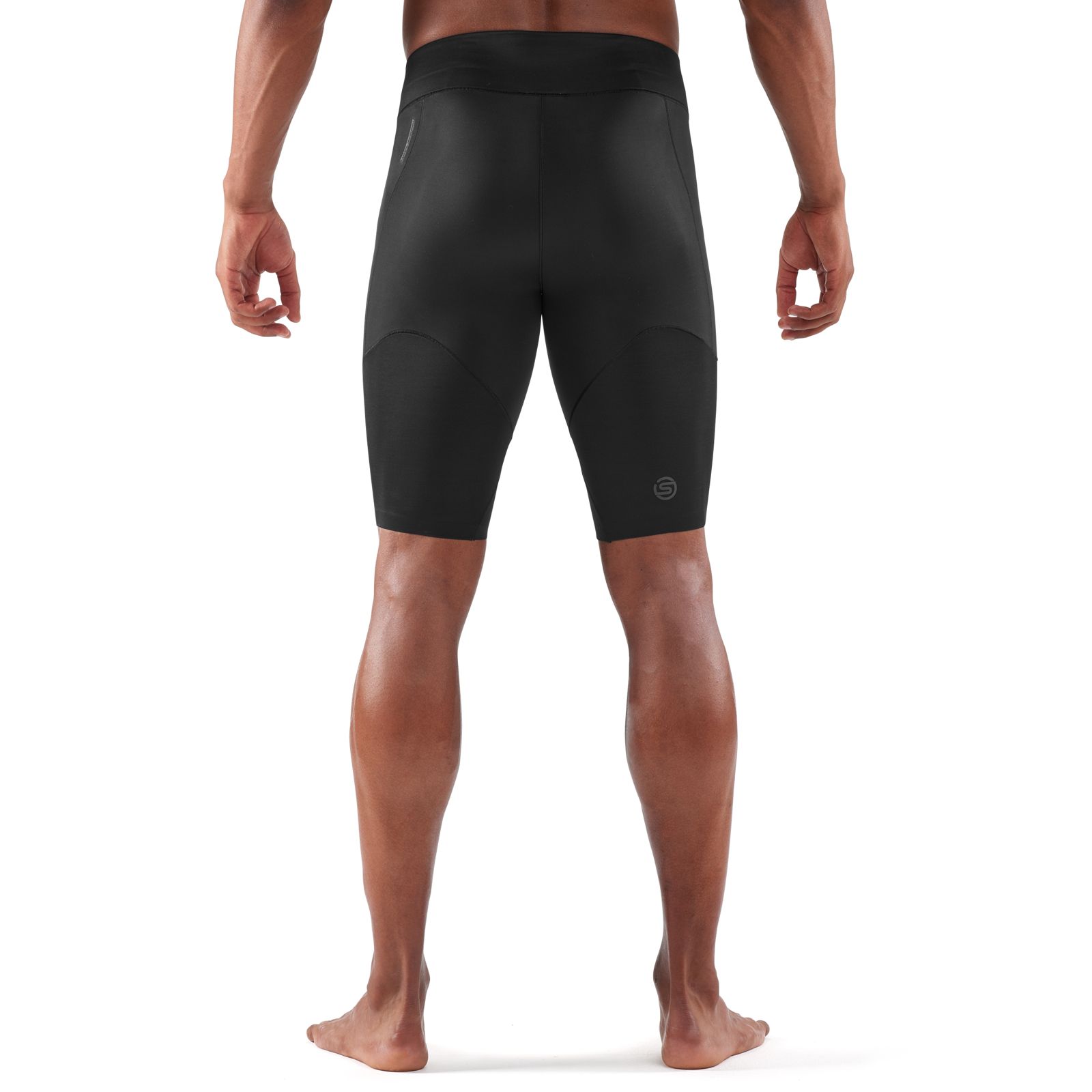 SKINS Men's Ultimate Half Tights Black - Image 2
