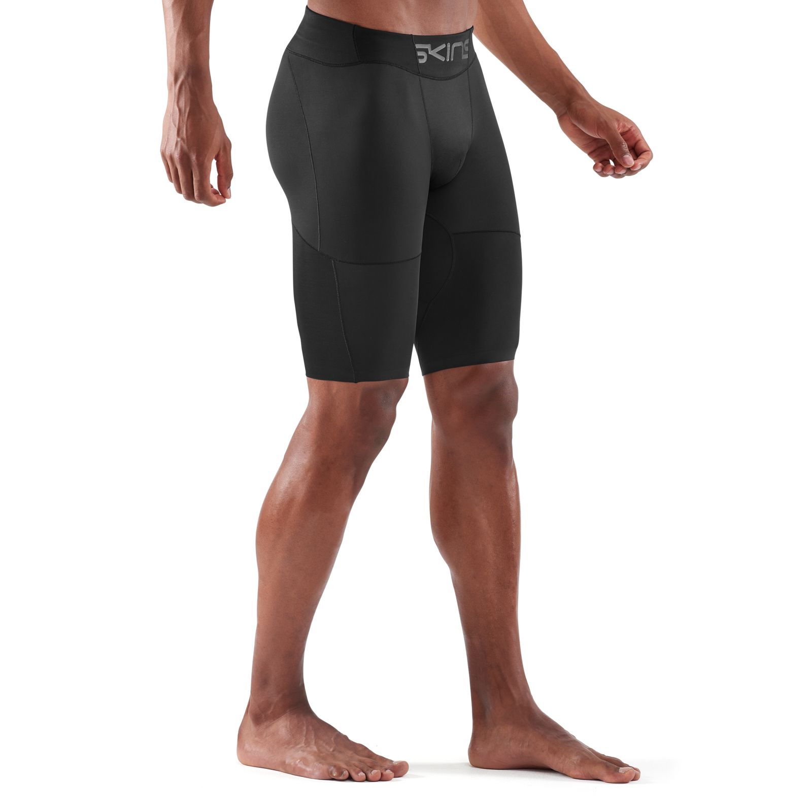 SKINS Men's Ultimate Half Tights Black - Image 4