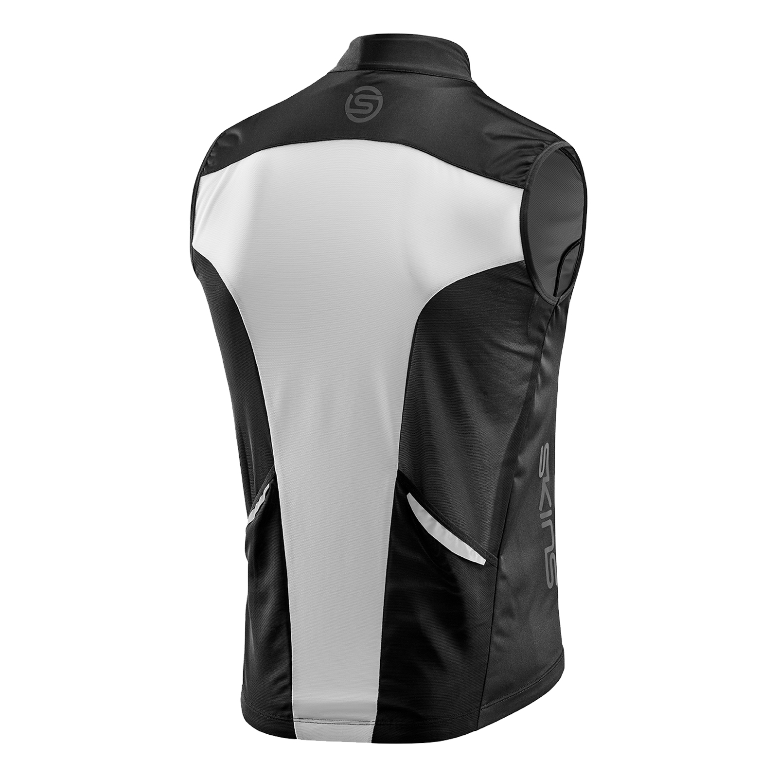 SKINS CYCLE WINDPROOF VEST GRAPHITE/BLACK - Image 2