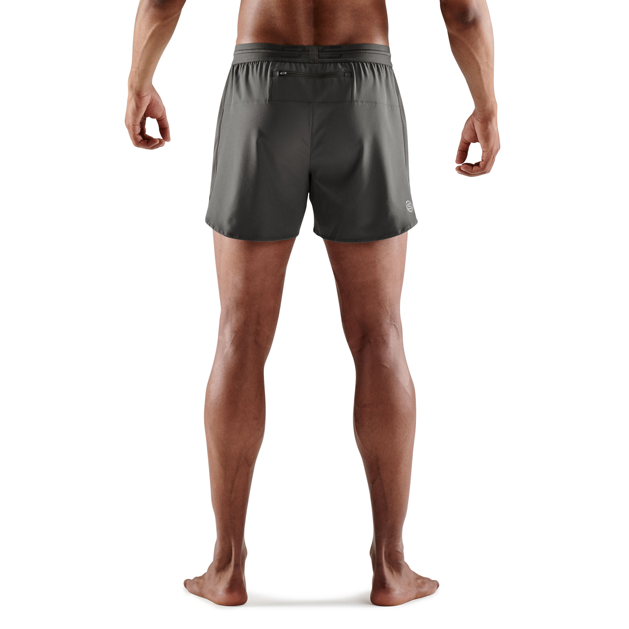 SKINS SERIES-3 MEN'S RUN SHORTS CHARCOAL - Image 2