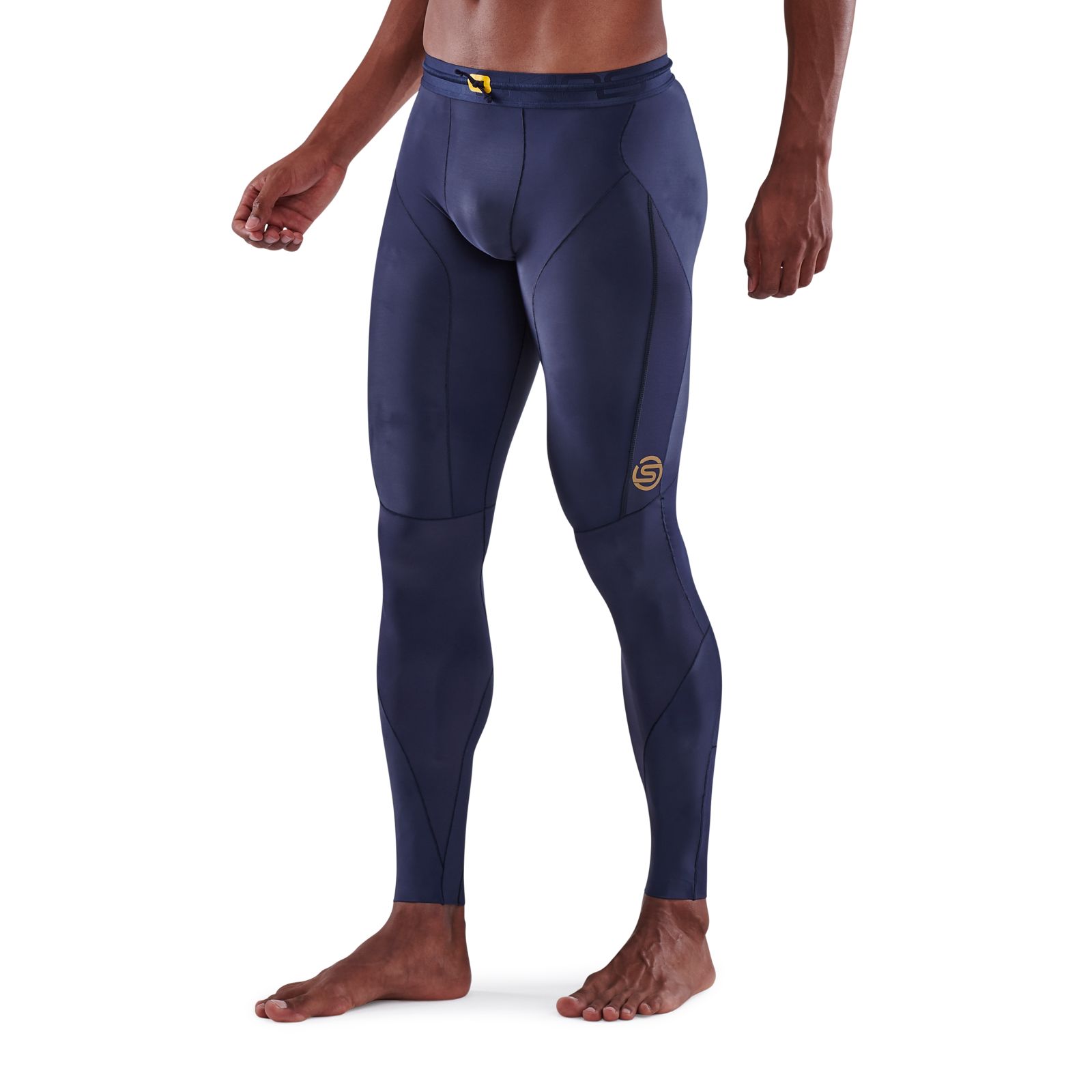 SKINS SERIES-5 MEN'S LONG TIGHTS NAVY BLUE - SKINS ...