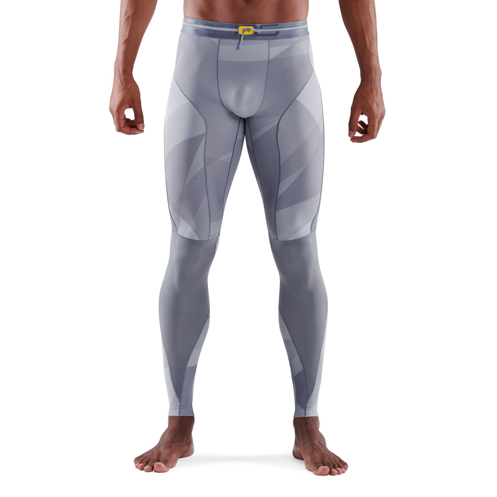 SKINS SERIES 5 MEN S LONG TIGHTS GREY GEO SKINS Compression EU