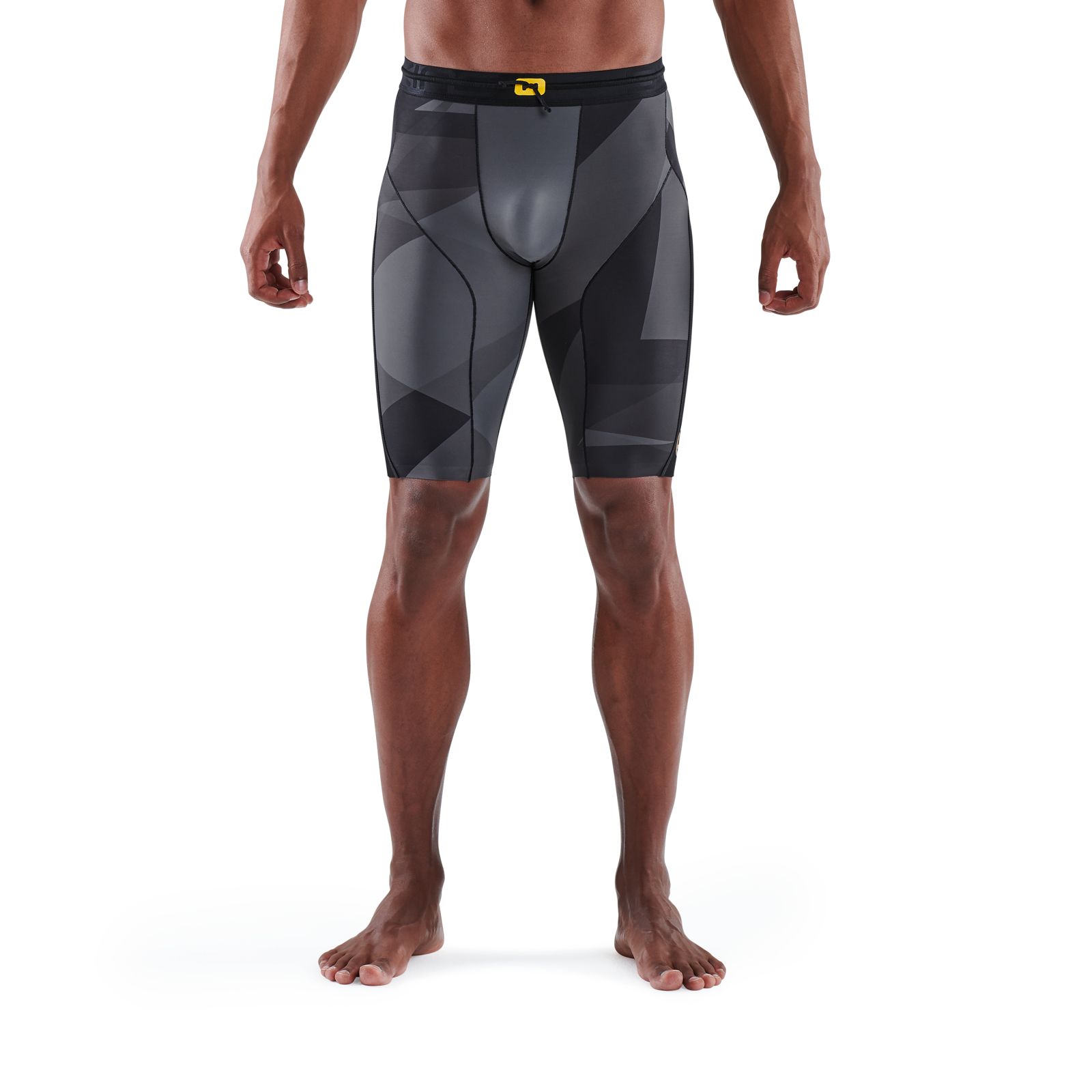 SKINS SERIES-5 MEN'S HALF TIGHTS BLACK - SKINS Compression EU