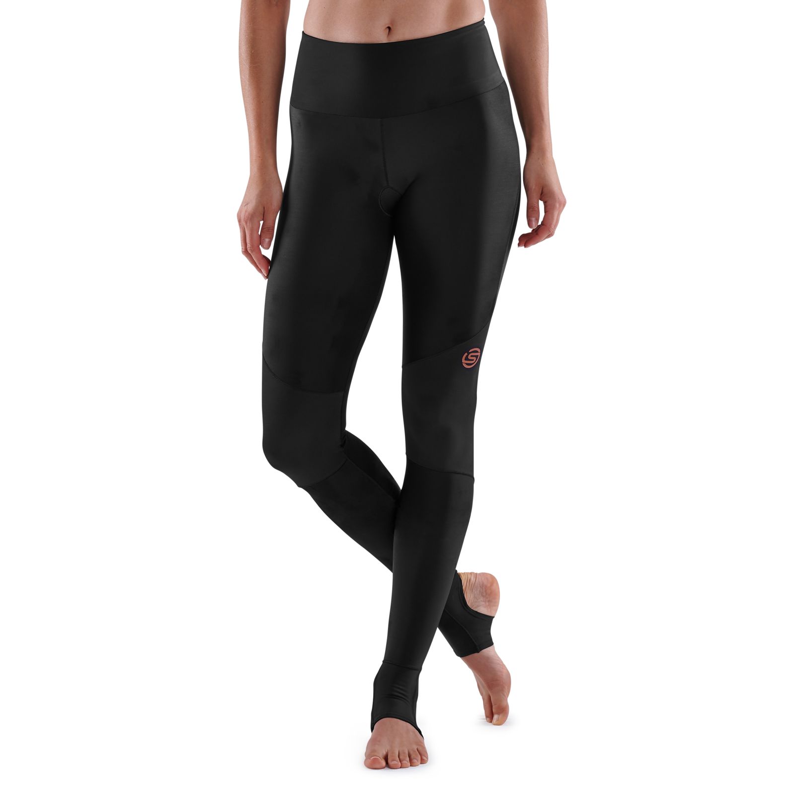 SKINS SERIES-5 WOMEN'S TRAVEL AND RECOVERY LONG TIGHTS BLACK - SKINS  Compression EU