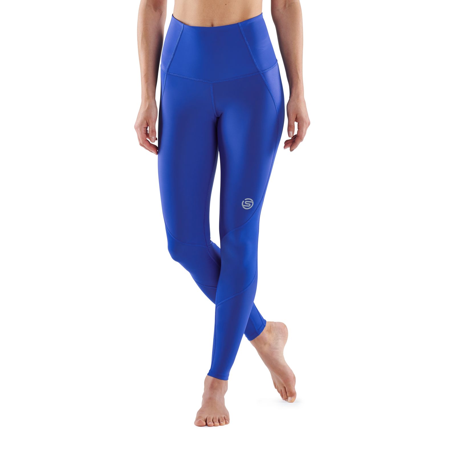 Skins Compression Series-3 Women's Skyscraper Tights Dazzling Blue