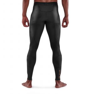 SKINS SERIES-5 MEN'S LONG TIGHTS BLACK - SKINS Compression EU