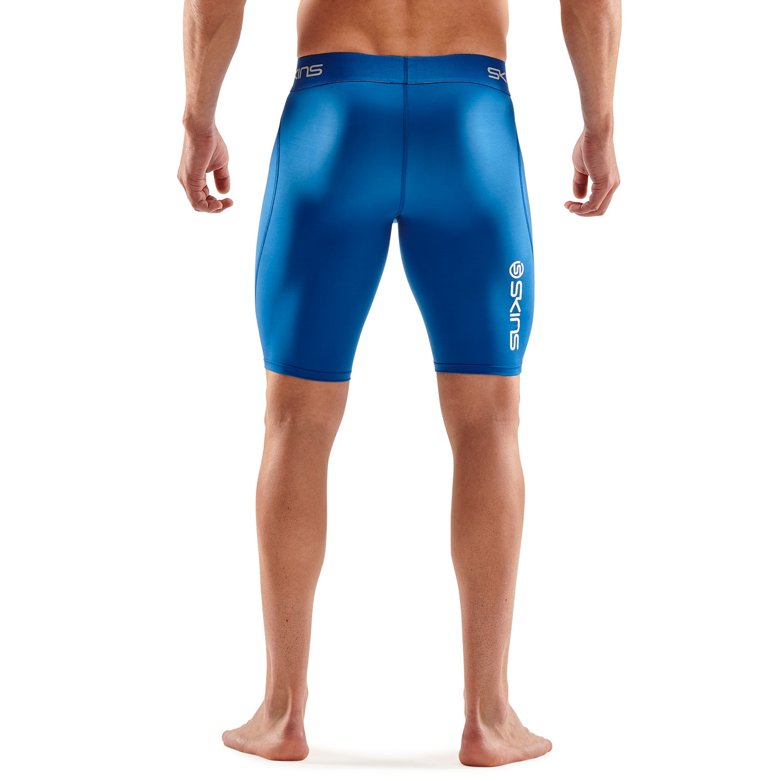 SKINS SERIES-1 MEN'S HALF TIGHTS BRIGHT BLUE - SKINS Compression EU