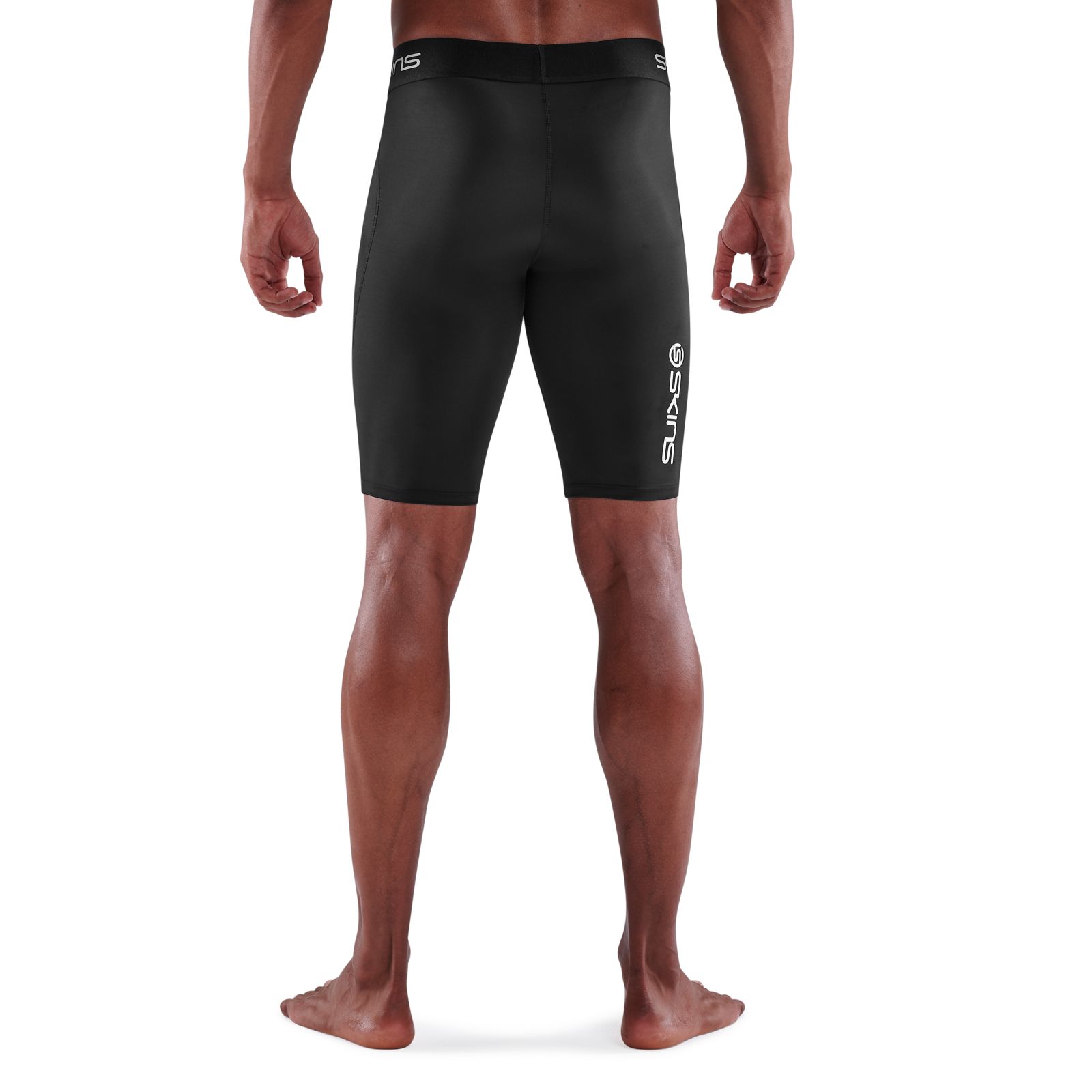 SKINS SERIES-1 MEN'S HALF TIGHTS BLACK - SKINS Compression EU