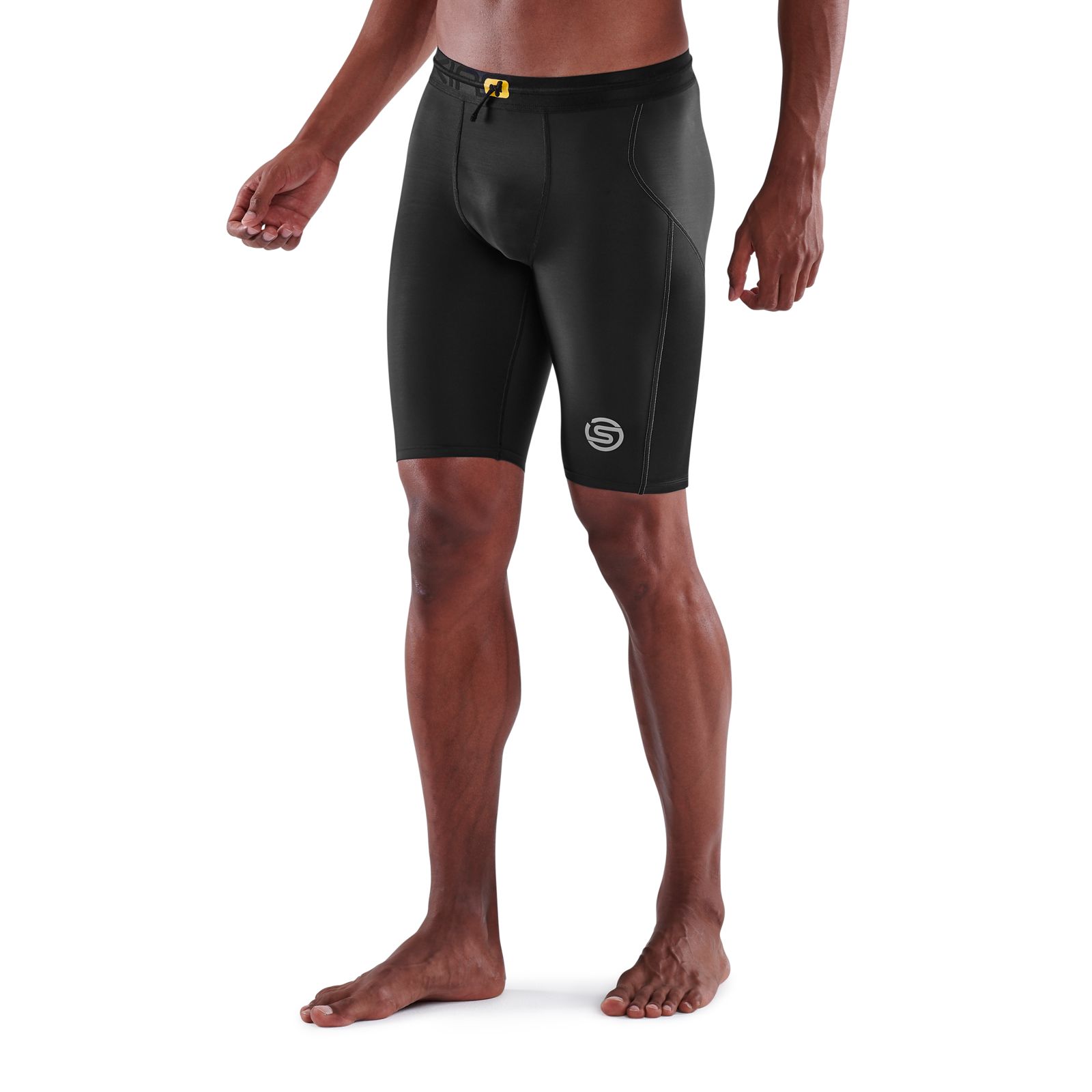 SKINS DNAmic Force Mens Shorts Black - SKINS Compression UK