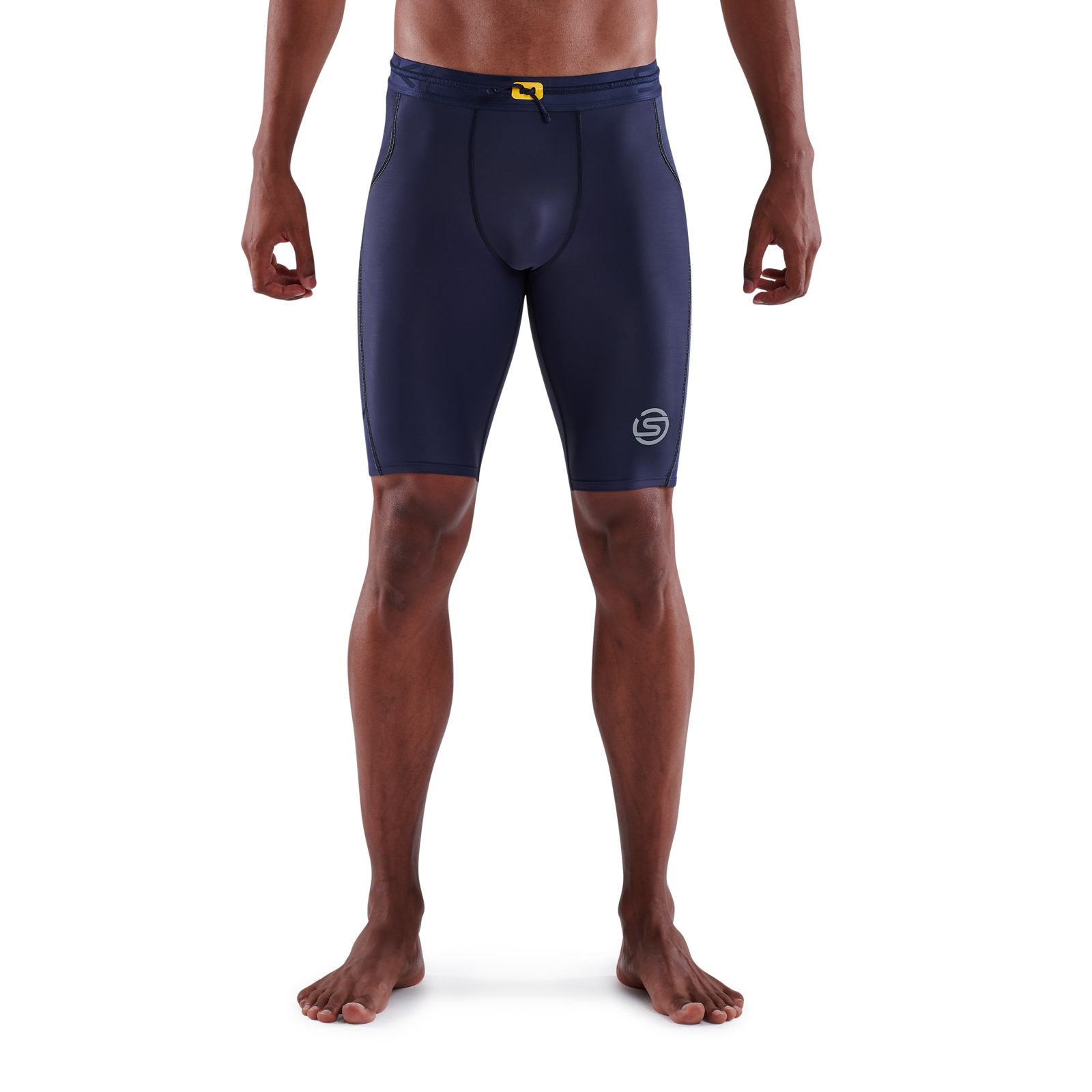 SKINS SERIES-3 MEN'S HALF TIGHTS NAVY BLUE - SKINS Compression EU