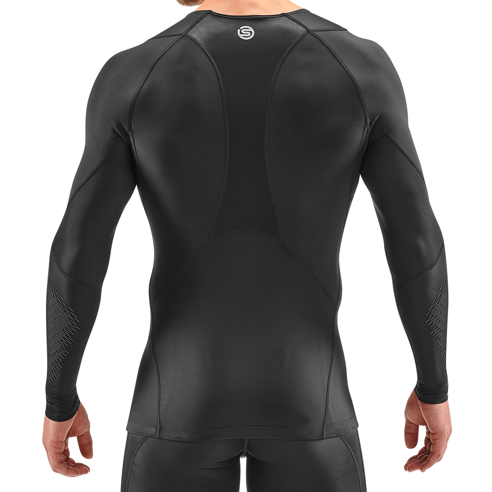 SKINS SERIES-3 Men's Long Sleeve Shirt Black – Skins Compression Australia