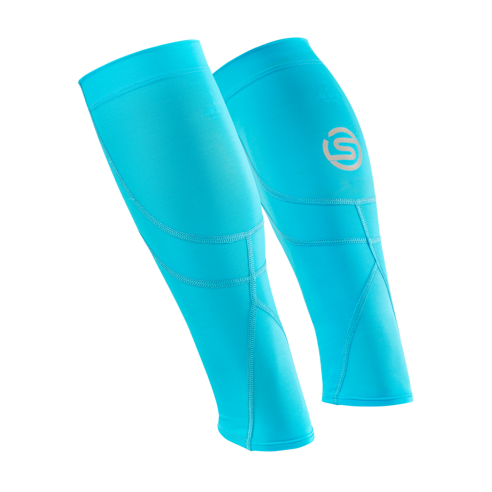 SKINS SERIES-3 UNISEX MX CALF SLEEVES CYAN - SKINS Compression EU