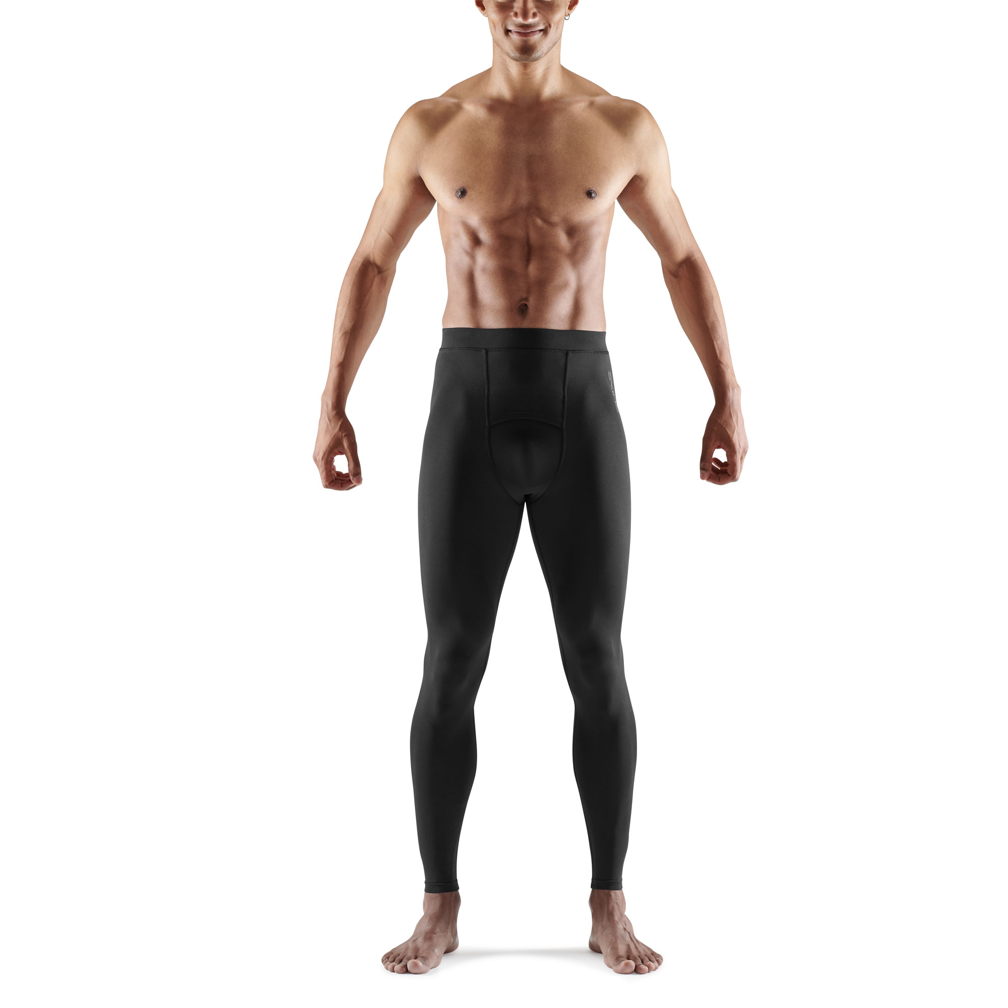 SKINS Men's A200 Compression Long Tights, Black/Yellow, X-Small, Activewear  -  Canada