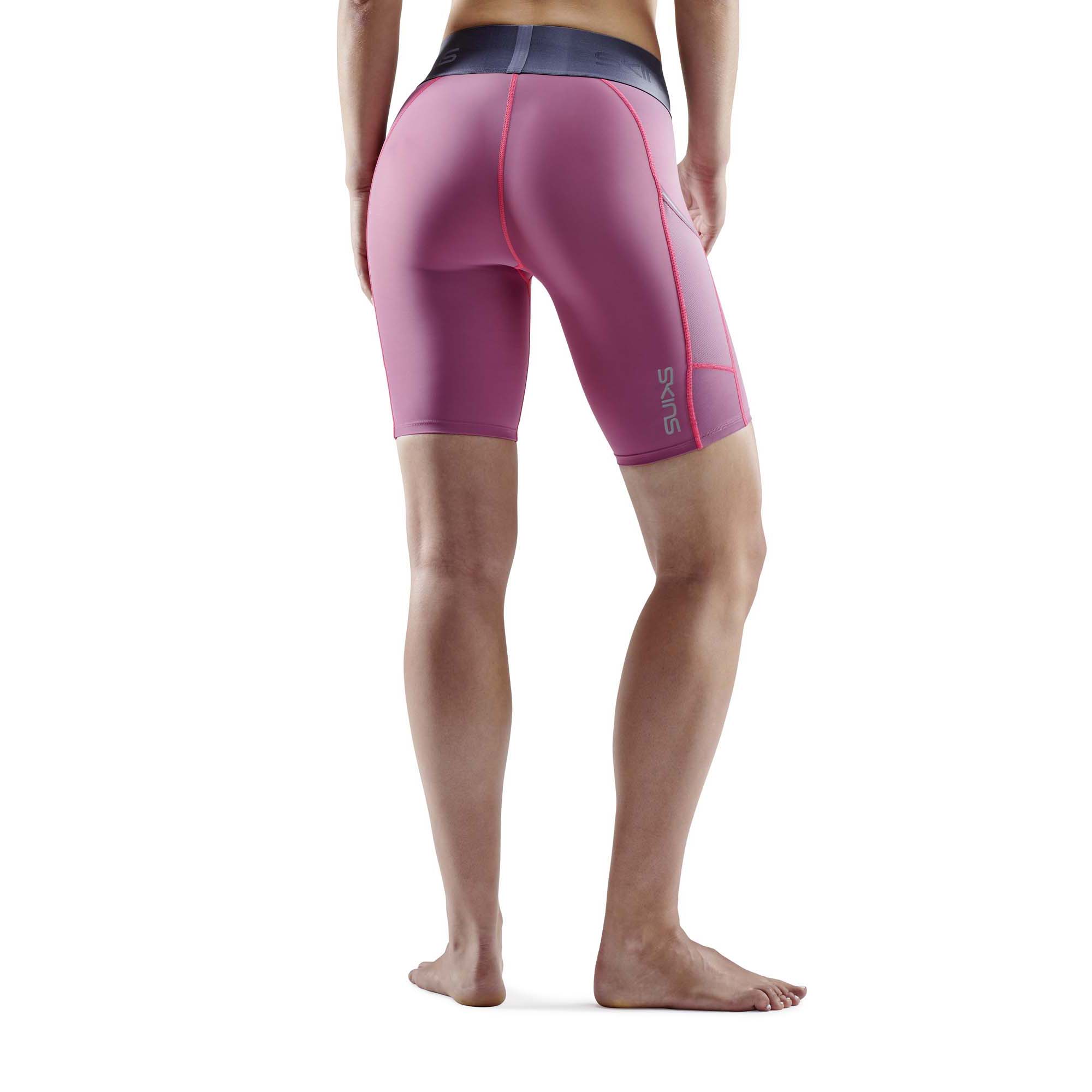SKINS SERIES-3 Womens Half tights Wine Purple/Wine Purple - Image 4