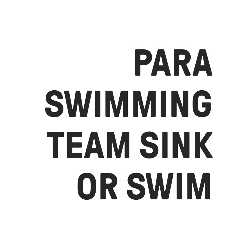 8h.PARA SWIMMING TEAM SINK OR SWIM