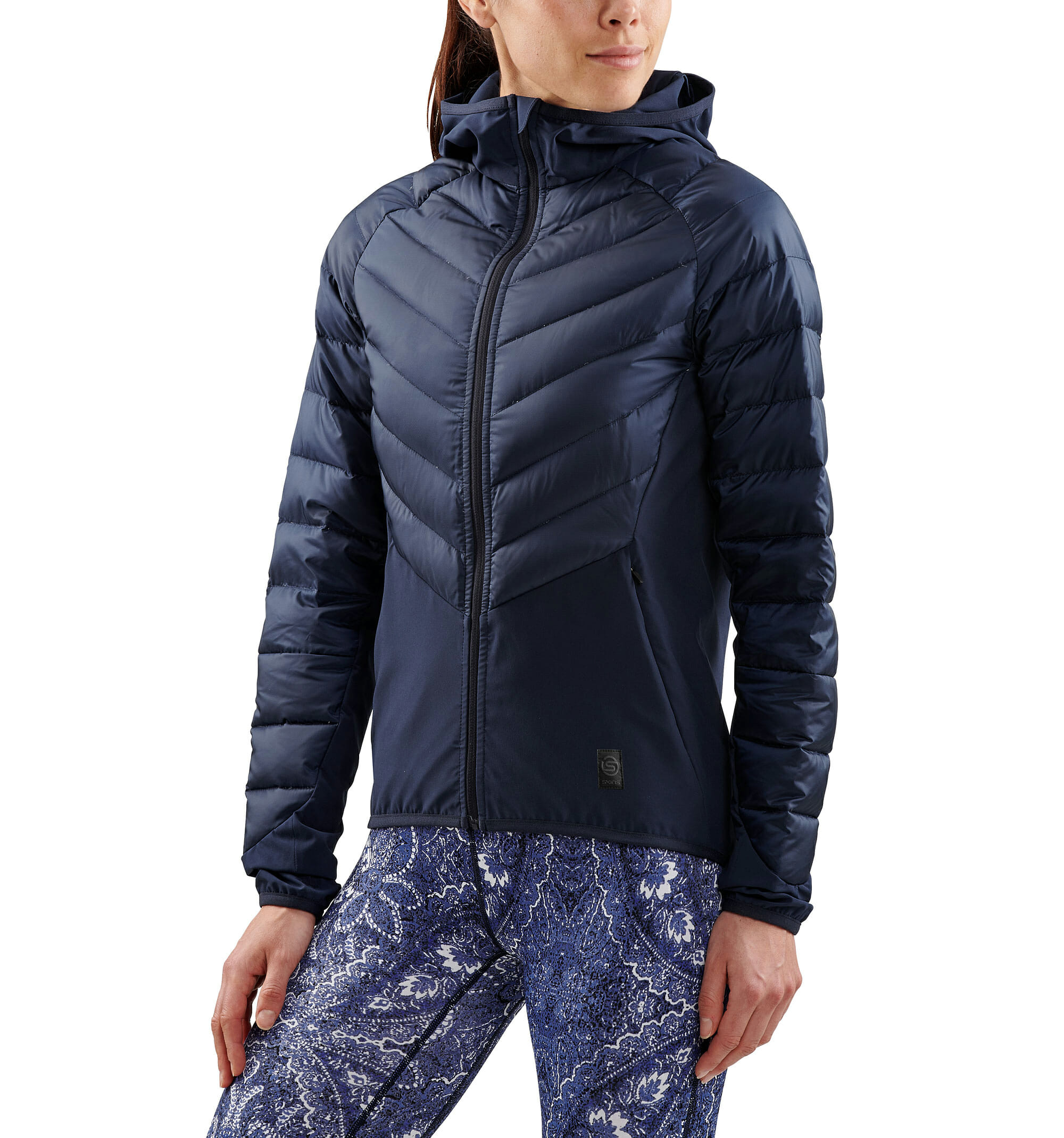 AW Ultra Mapped Down W Jacket Harbour - SKINS Compression UK