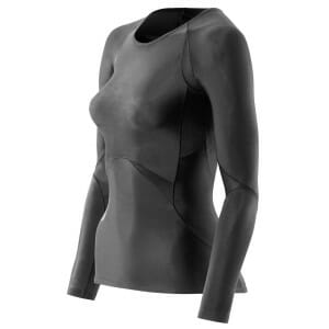 RY400 Women Top Long Sleeve Black SKINS Compression UK