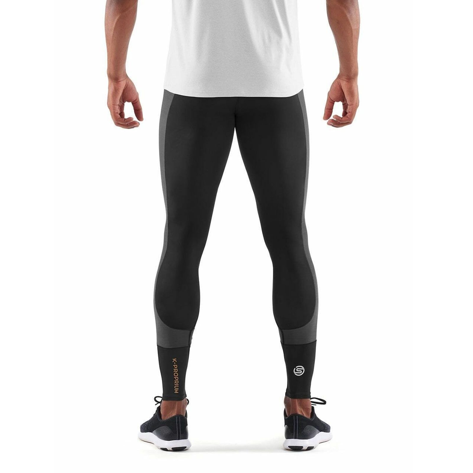 Running & Training Black Bloomun 3/4 Non-Padded Compression
