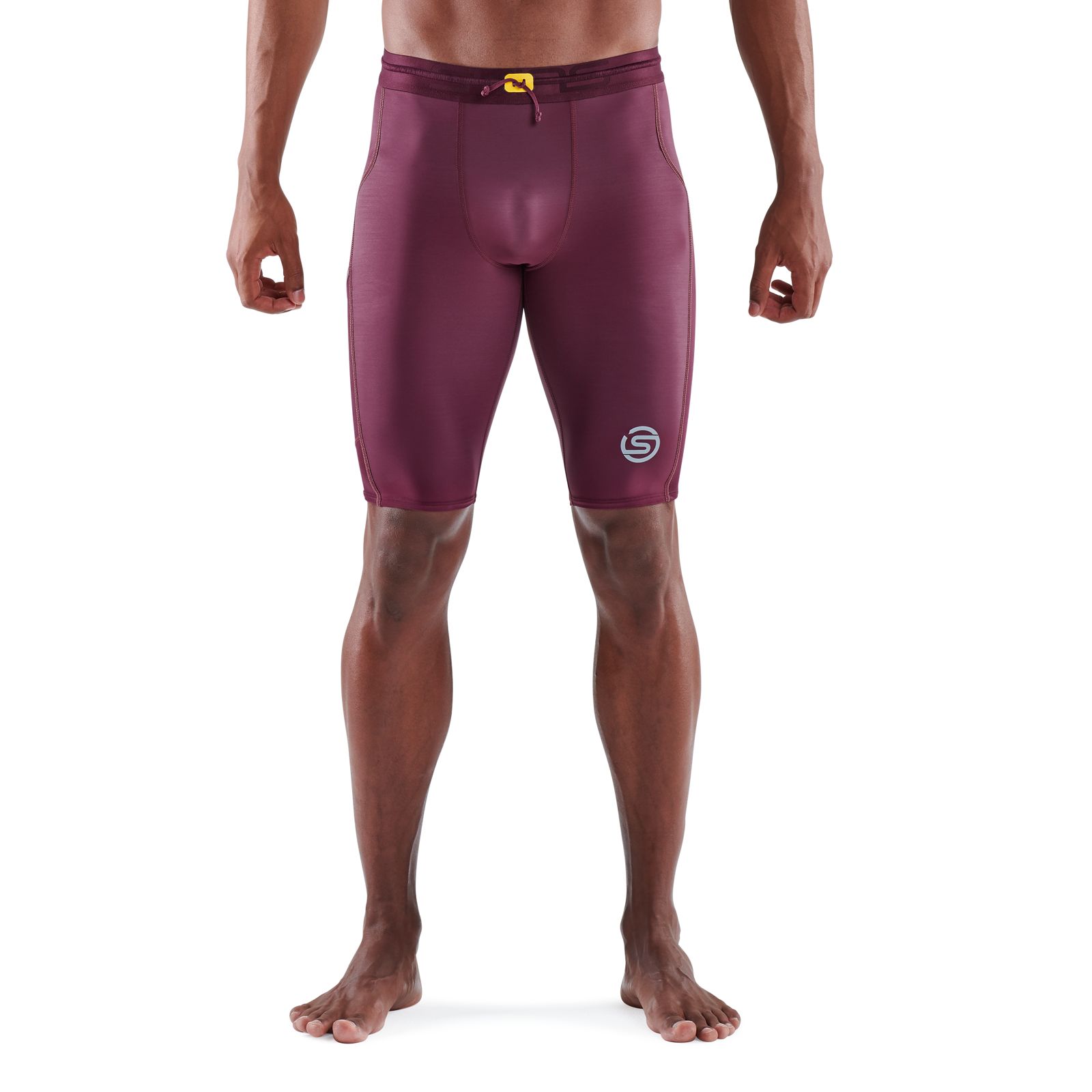 nike burgundy tights
