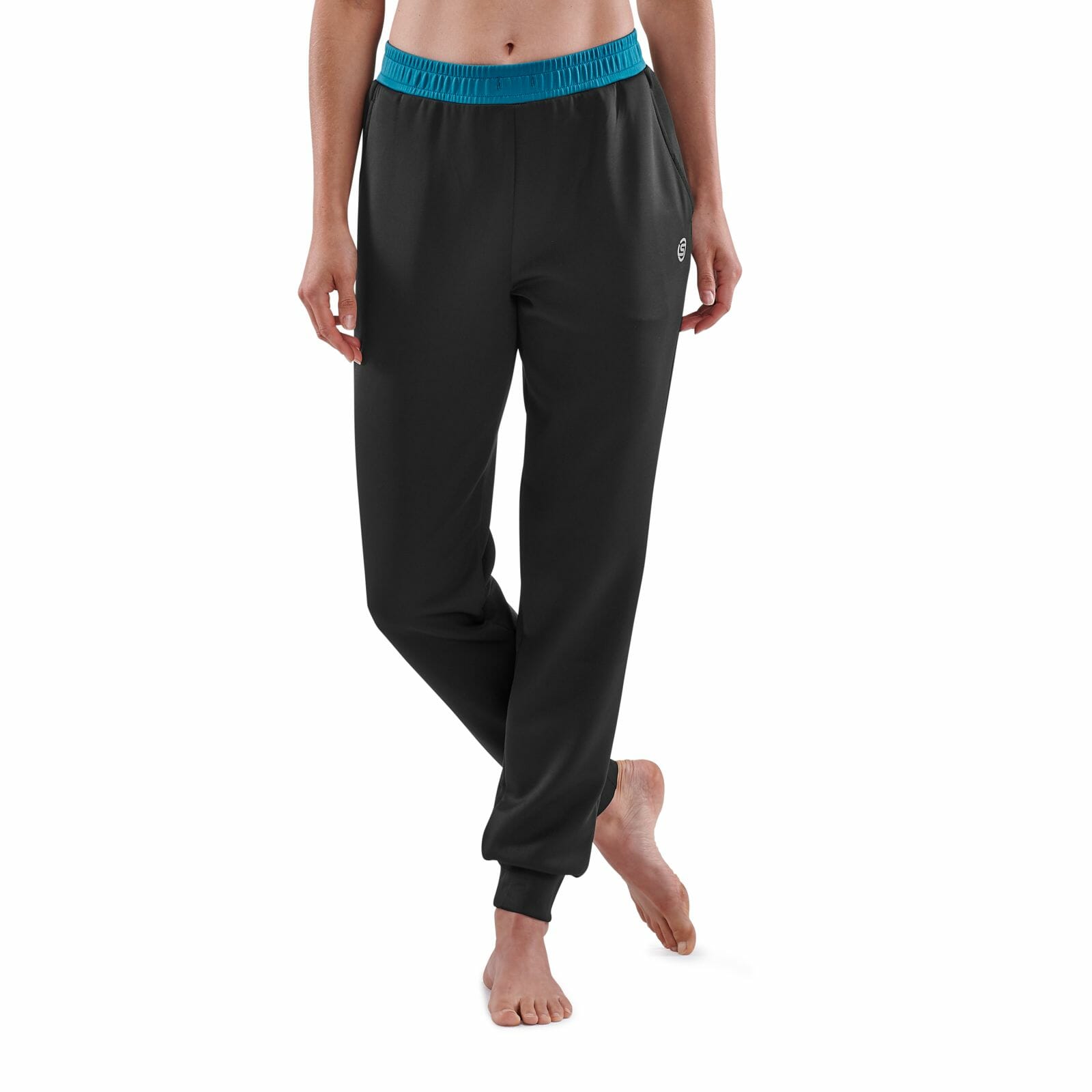 SKINS SERIES-3 WOMEN'S WARM UP PANTS BLACK - SKINS Compression UK