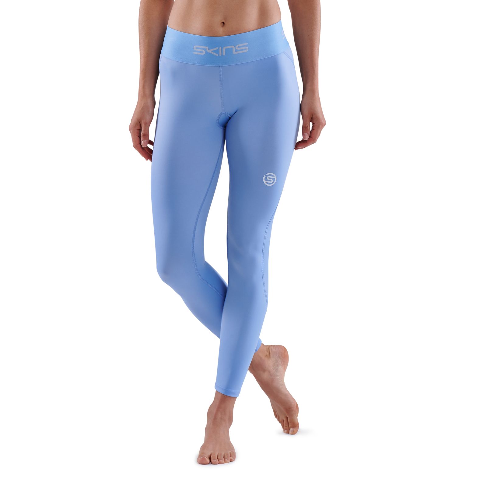 SKINS SERIES-1 WOMEN'S 7/8 TIGHTS SKY BLUE - SKINS Compression UK