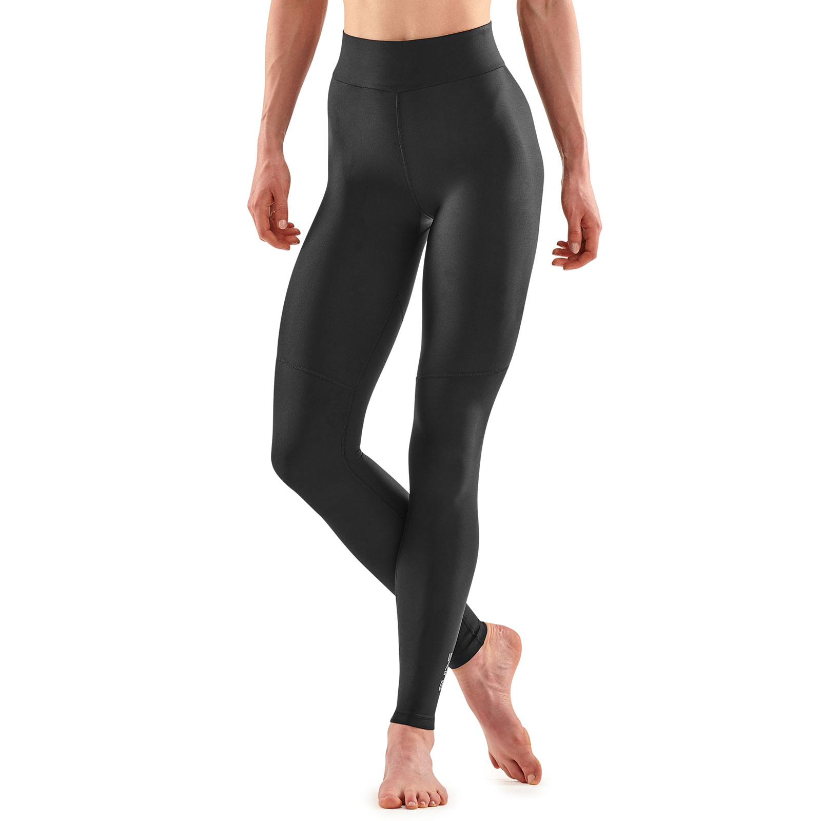 SKINS SERIES-3 WOMEN'S SOFT LONG TIGHTS BLACK - SKINS Compression UK