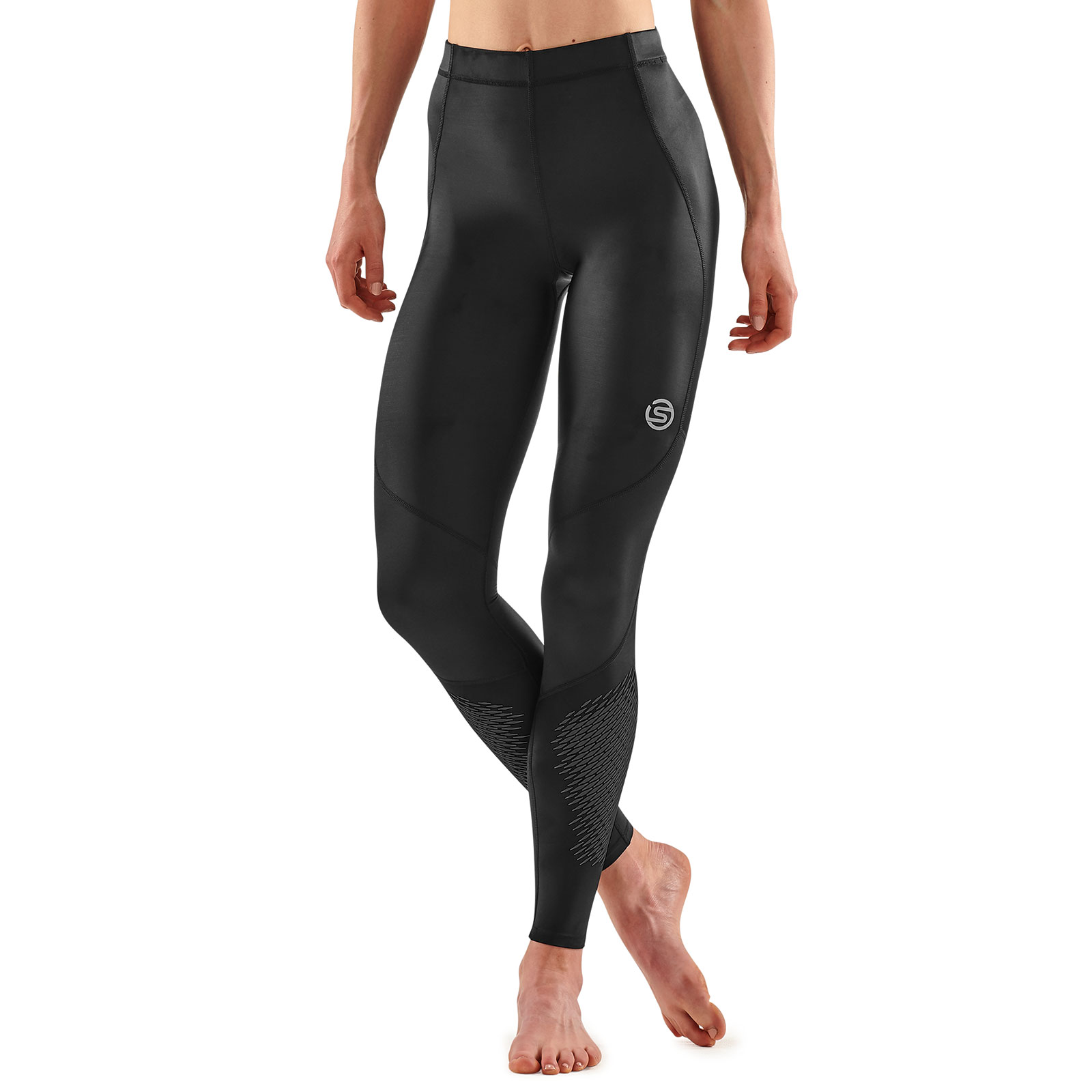 SKINS SERIES 3 WOMEN S LONG TIGHTS 400 BLACK STAR