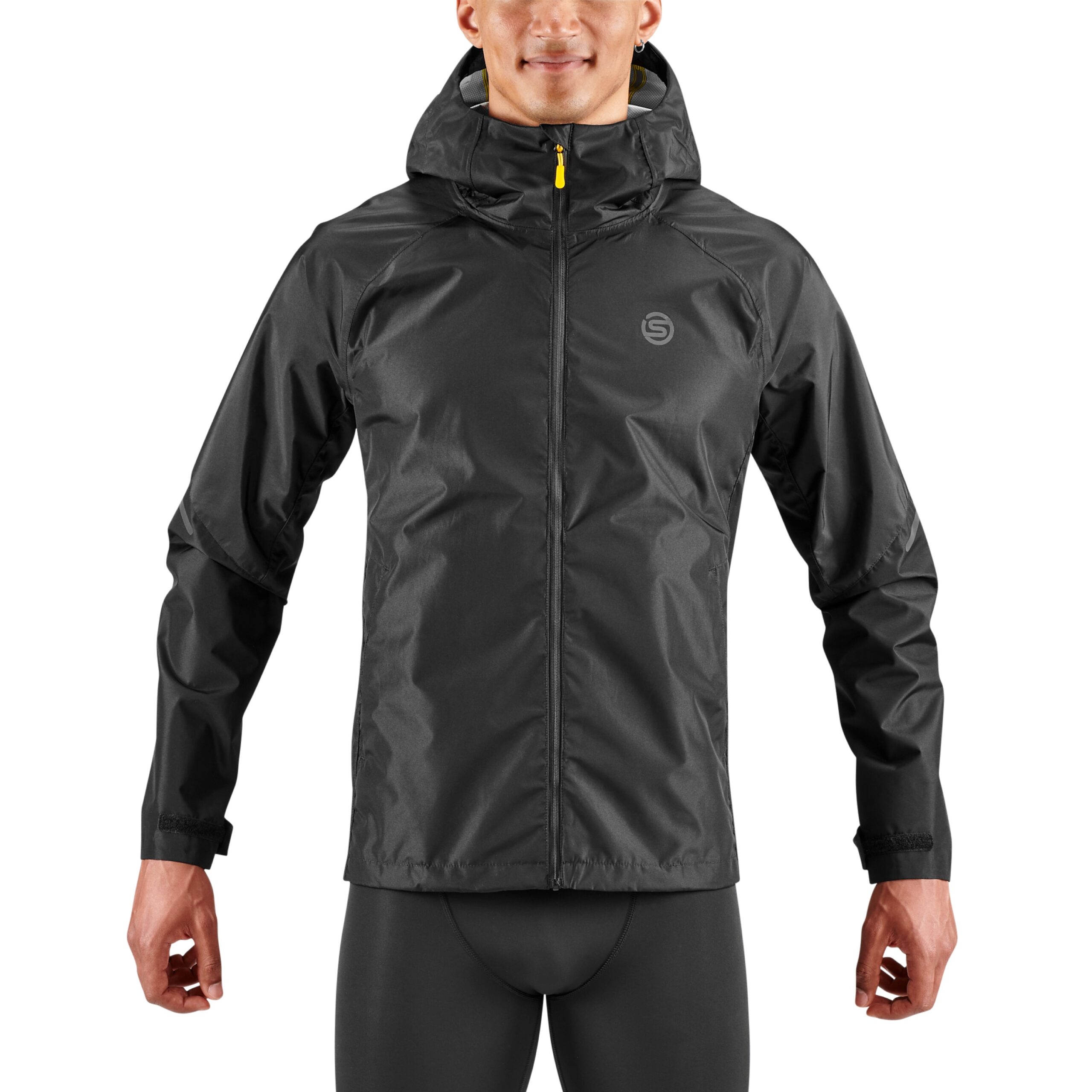 SKINS SERIES-3 MEN'S RUNNING JACKET BLACK - SKINS Compression UK