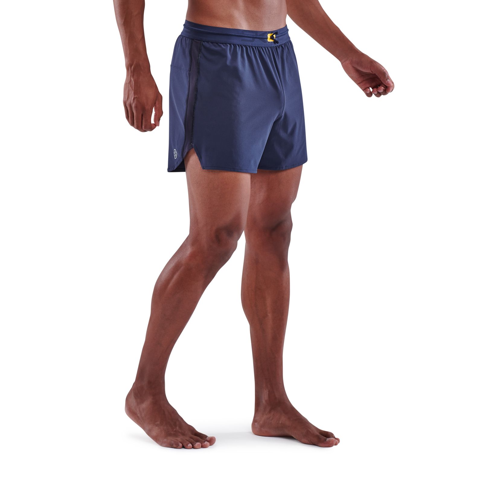 Skins Mens Series 3 X-Fit Shorts Pants Trousers Bottoms Navy Blue Sports Running 