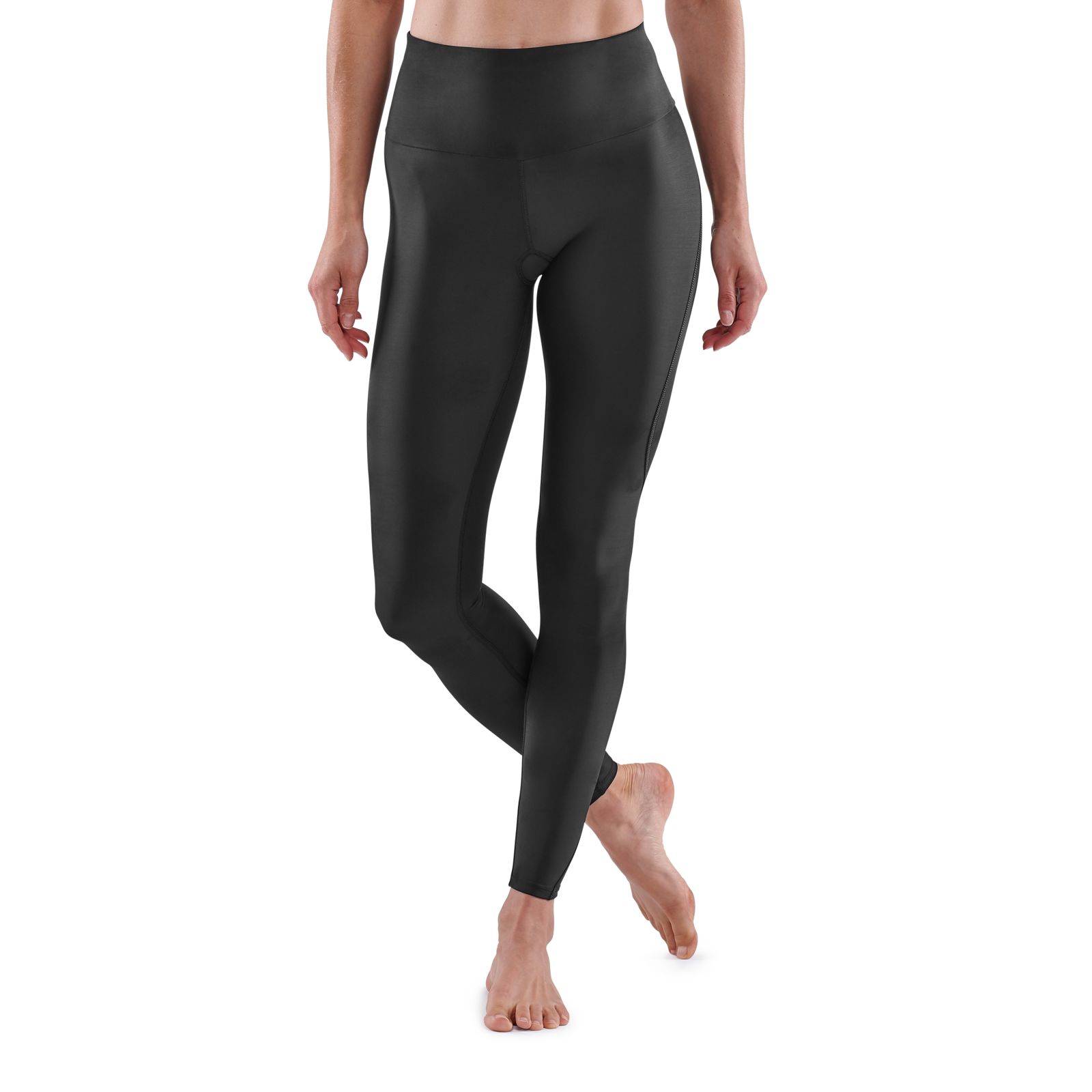 SKINS SERIES-3 WOMEN'S TRAVEL AND RECOVERY LONG TIGHTS BLACK - SKINS  Compression USA